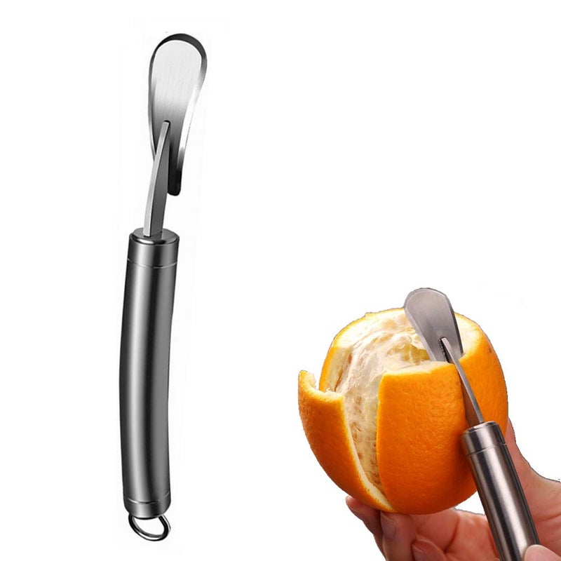 BENEKIY Orange Citrus Peelers Stainless Steel Slicer Cutter Peeler Remover Opener Humanized Design Curved Handle Fruit Tools Kitchen Gadget - Image 1